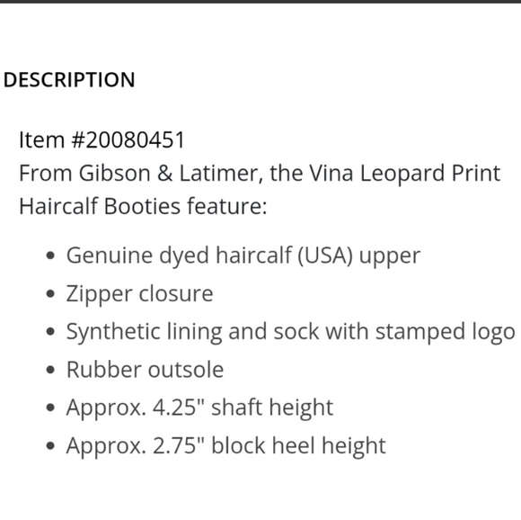 Gibson Latimer Vina Boot - Picture 2 of 14